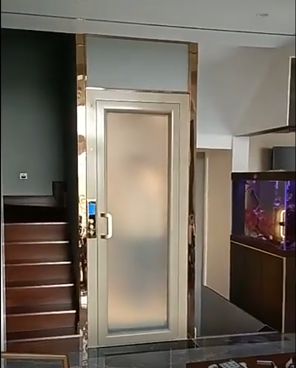 北京丰台区3层家用电梯安装现场